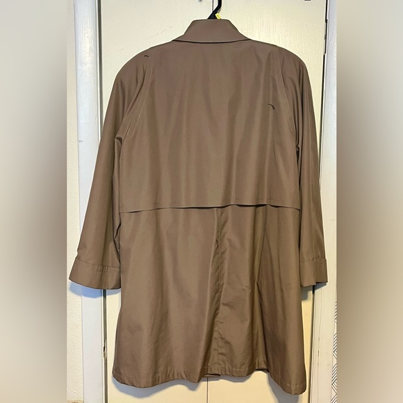 EUC London Fog Limited Short Trench Coat w/ Removable Flannel Liner - Picture 3 of 7